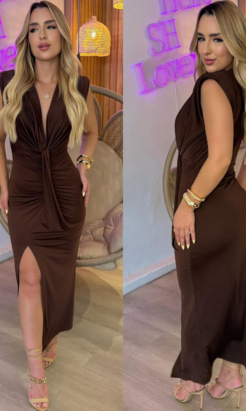 vestido festa gisele