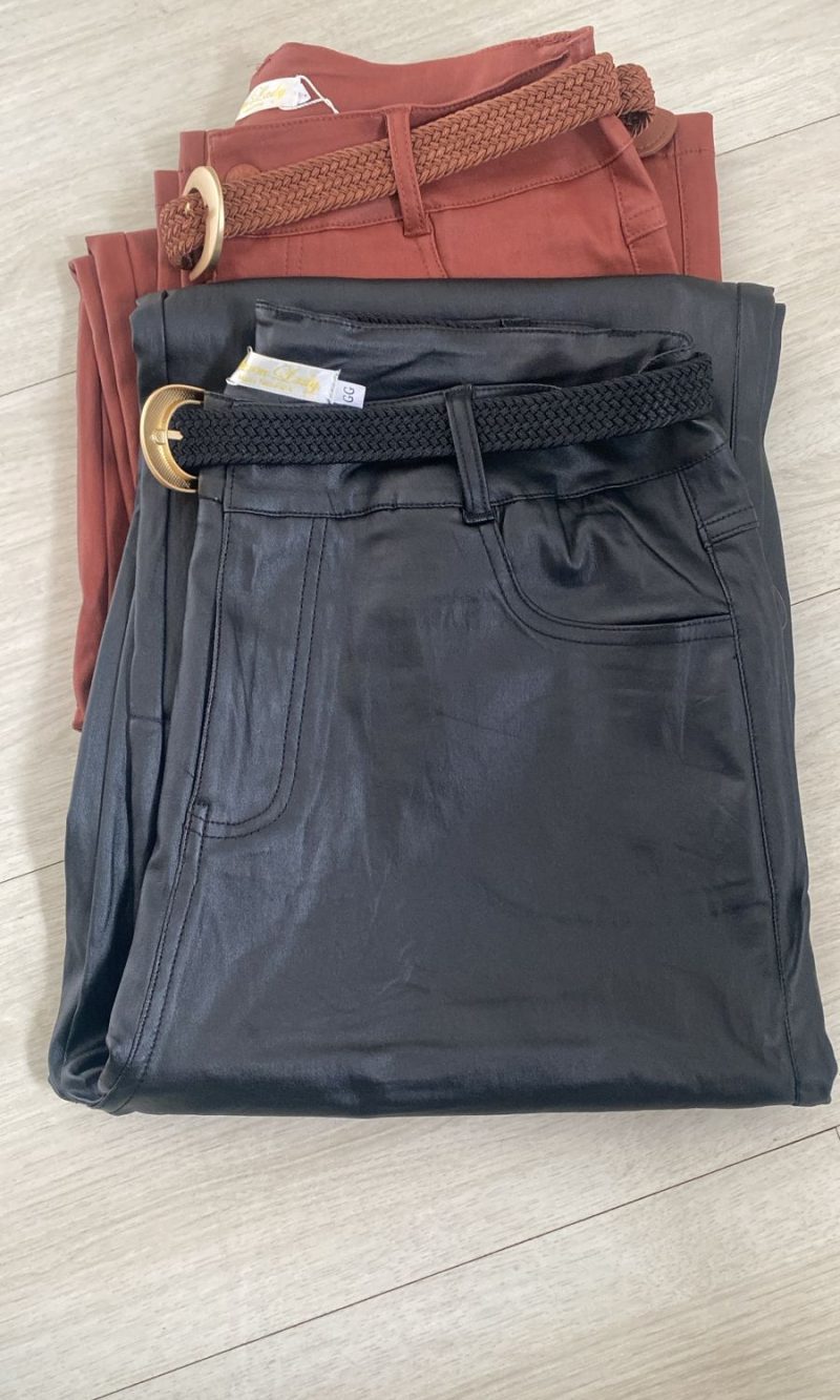 calça wide leg resinada calça wide leg resinada