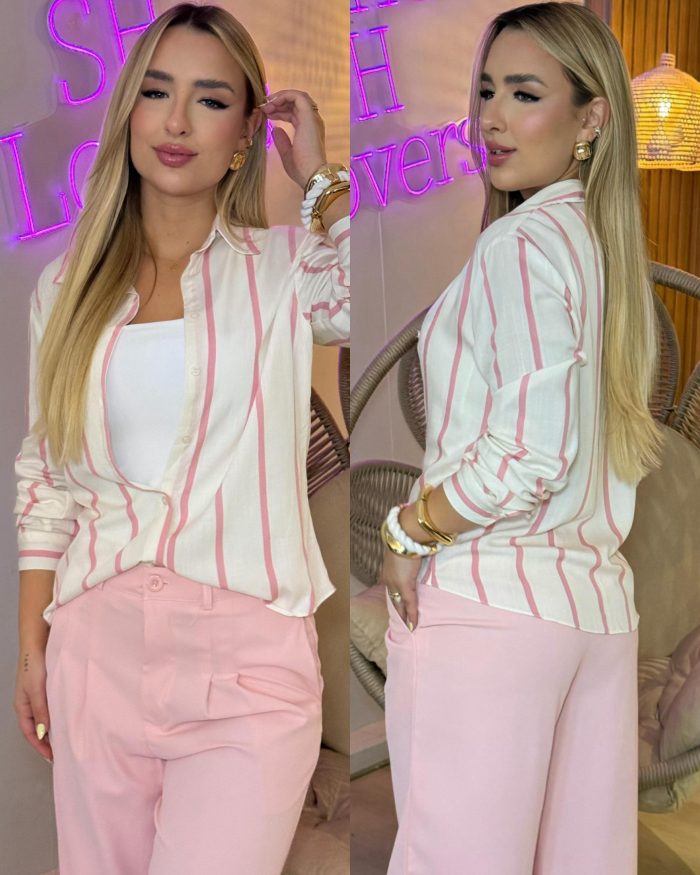 camisa listrada