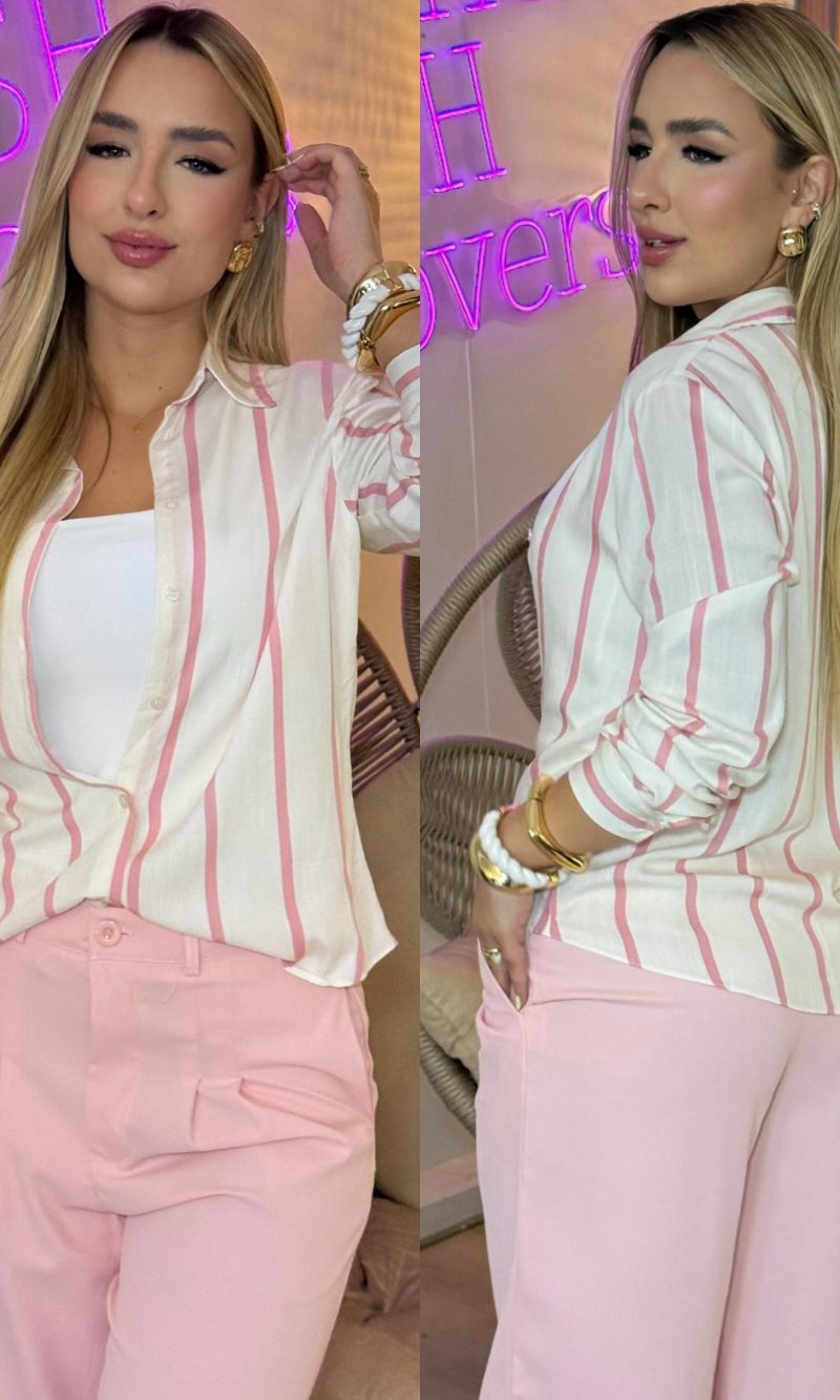 camisa listrada